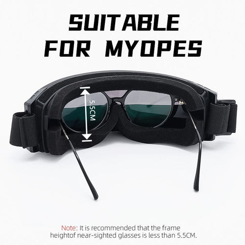 Anti-Fog Motorcycle Goggles