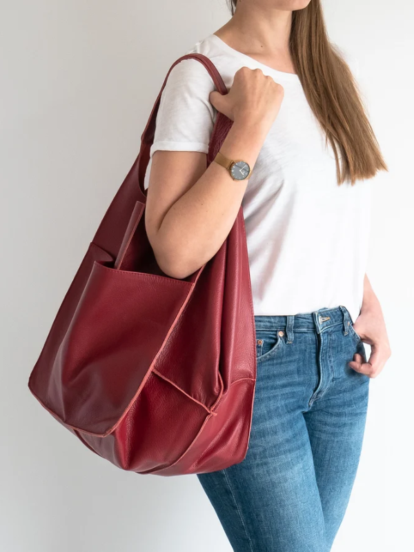 Maxine Leather Tote Bag