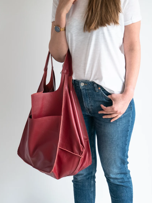 Maxine Leather Tote Bag