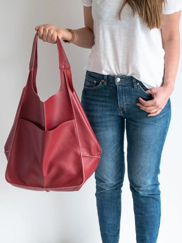Maxine Leather Tote Bag