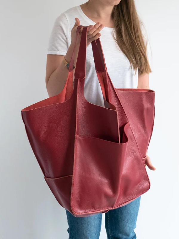 Maxine Leather Tote Bag