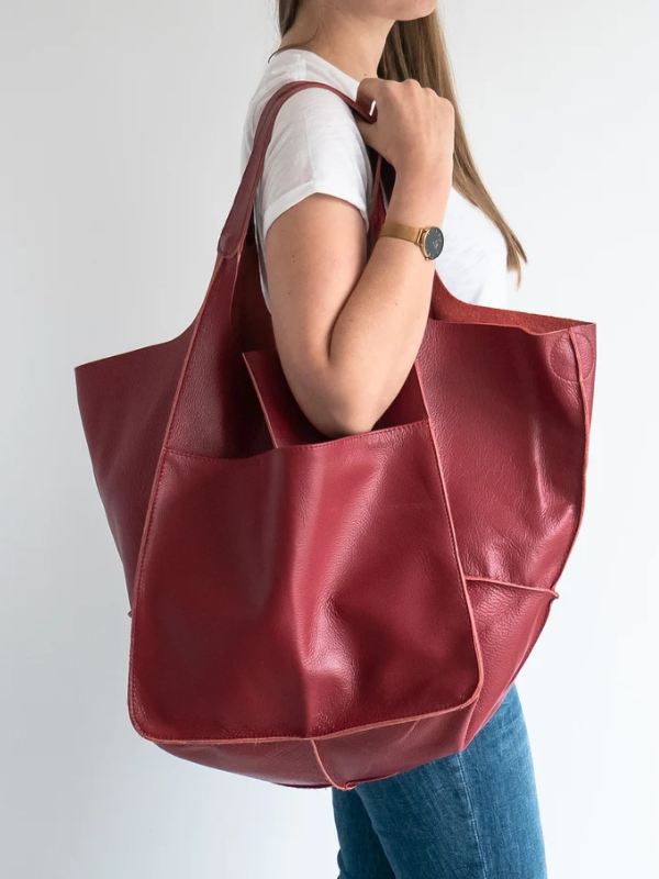 Maxine Leather Tote Bag