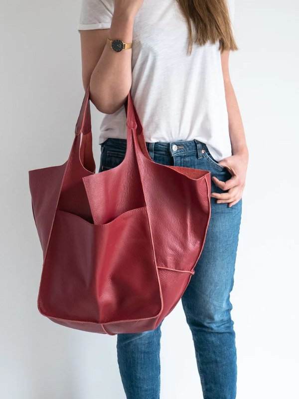 Maxine Leather Tote Bag