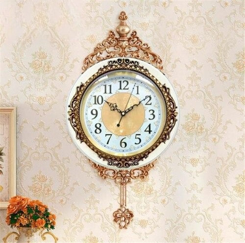 Swinging Wall Clock