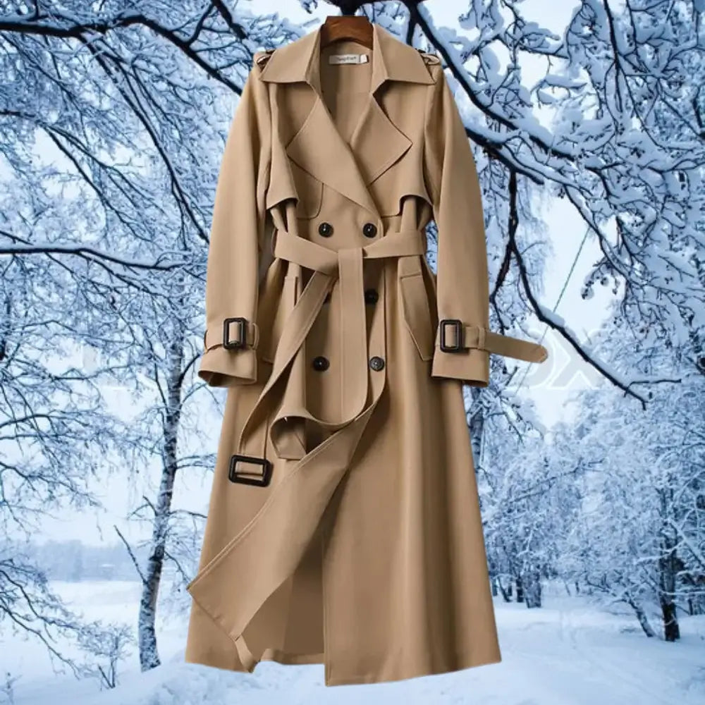 Hooded Trench Coat