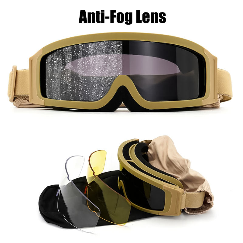Anti-Fog Motorcycle Goggles