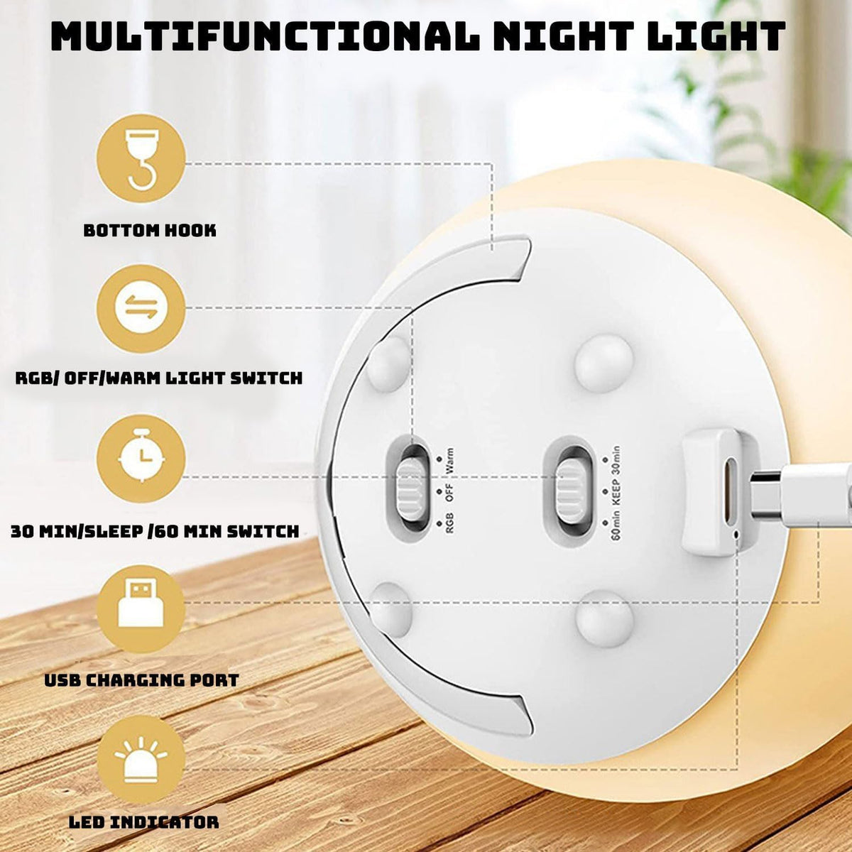 Silicone Night Light